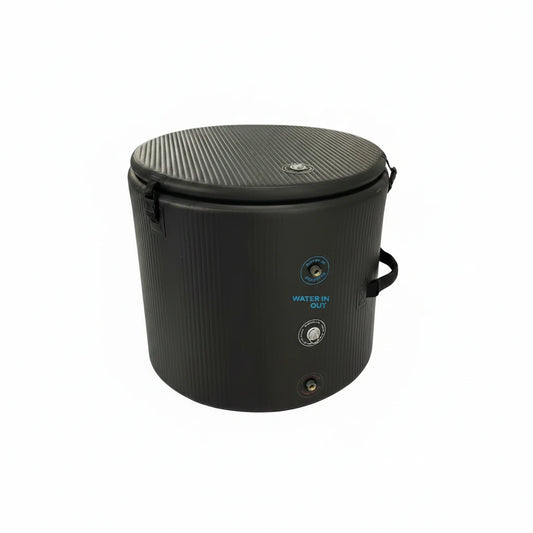 Pro Elite Recovery 90Cm Ice Pod Ice Bath Therapy Inflatable DWF Cold Plunge Tub for 03Hp Water Chiller for Athletes