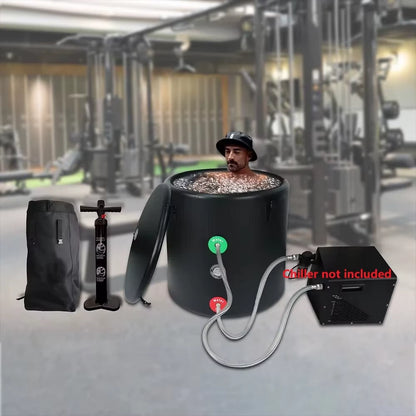 Pro Elite Recovery 90Cm Ice Pod Ice Bath Therapy Inflatable DWF Cold Plunge Tub for 03Hp Water Chiller for Athletes — product view 3