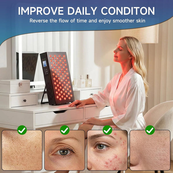 WSYAIBMY 5-in-1 Red Light Therapy Panel for Body